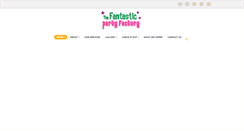 Desktop Screenshot of fantasticpartyfactory.com